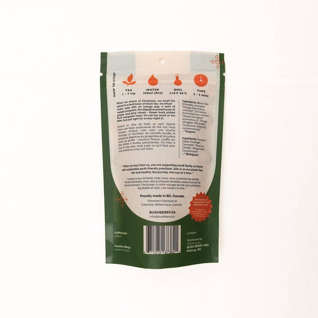 Bush Berry - Christmas Orange  | Organic - Ethical source -  Loose leaf tea