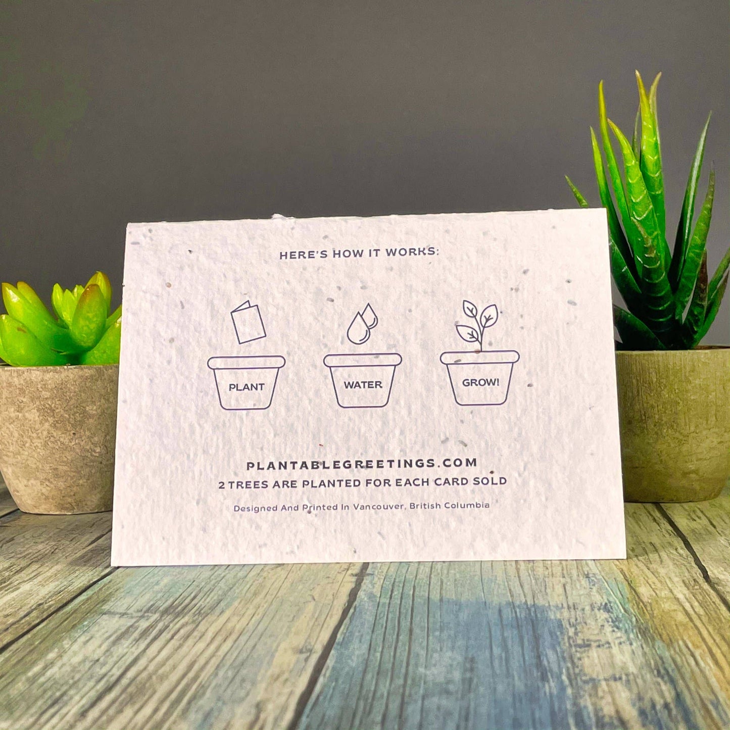 Plantable Greetings - Congrats on the New Place Plantable Greeting Card