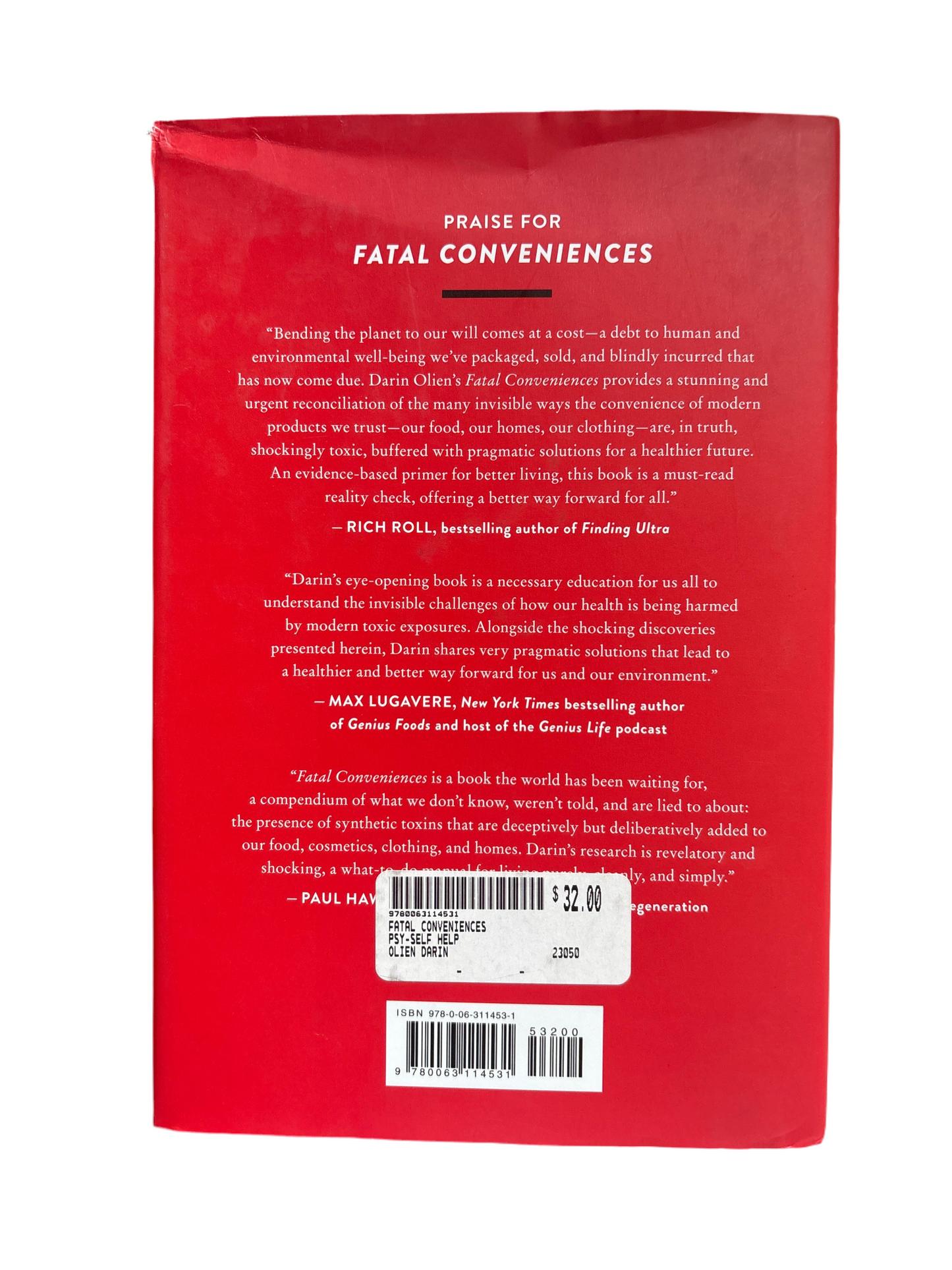 Book - Fatal Conveniences