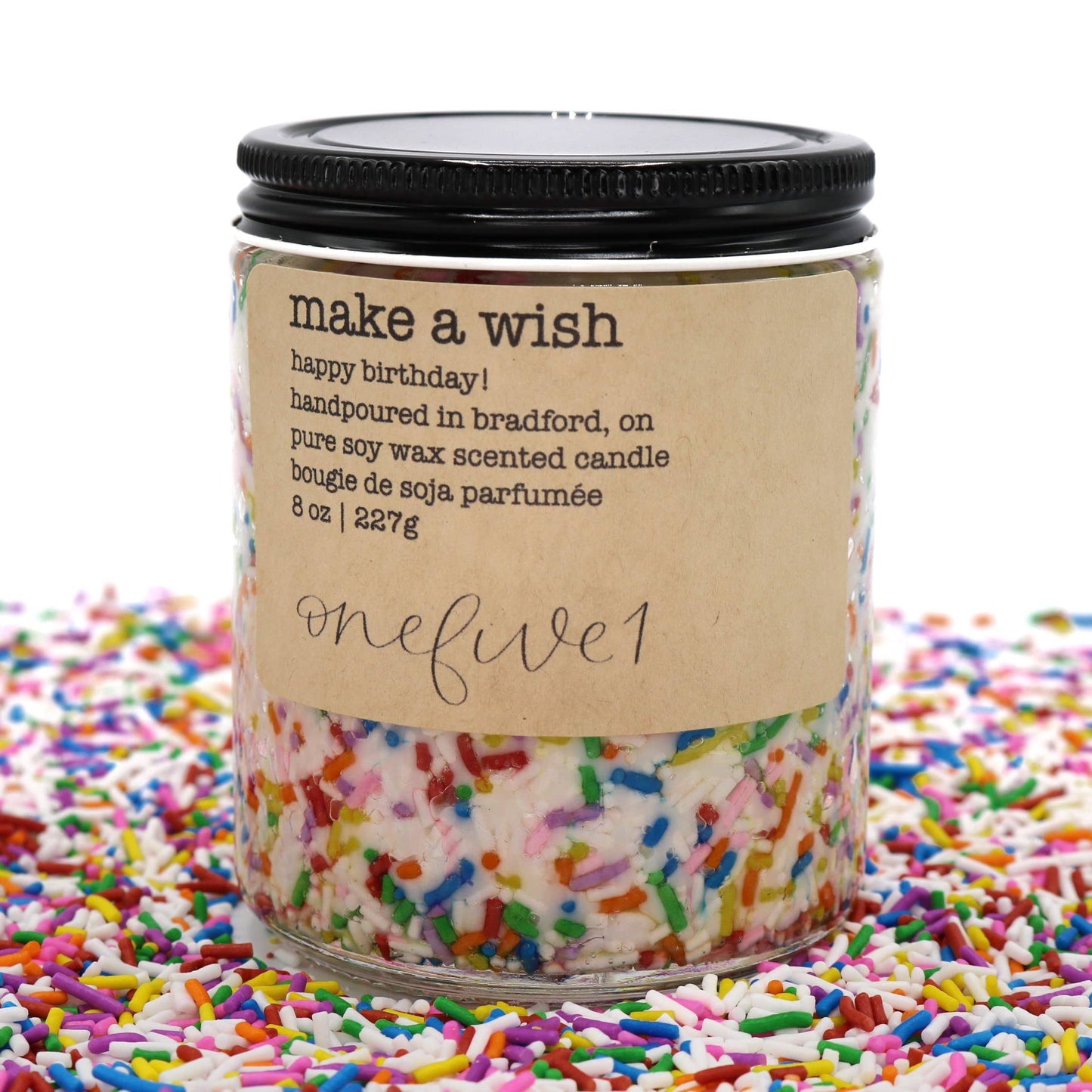 onefive1 - Make a wish soy candle - BIRTHDAY GIFT IDEA