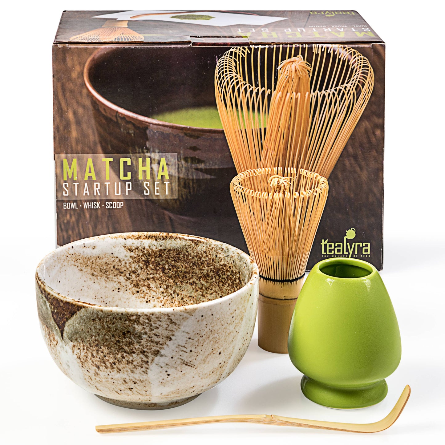 Matcha Tea Startup Gift Set - Beige Japanese Bowl (Copy)