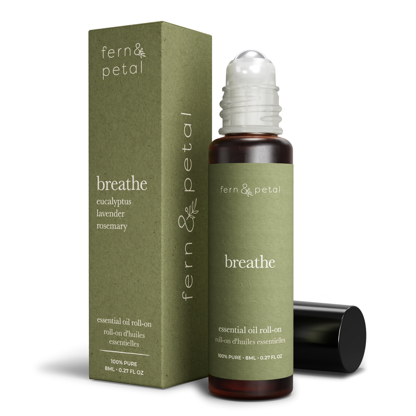 Fern & Petal - Breathe - Essential Oil Roll-on