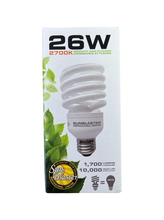 Grow Bulb - SunBlaster - 26W - fluorescent