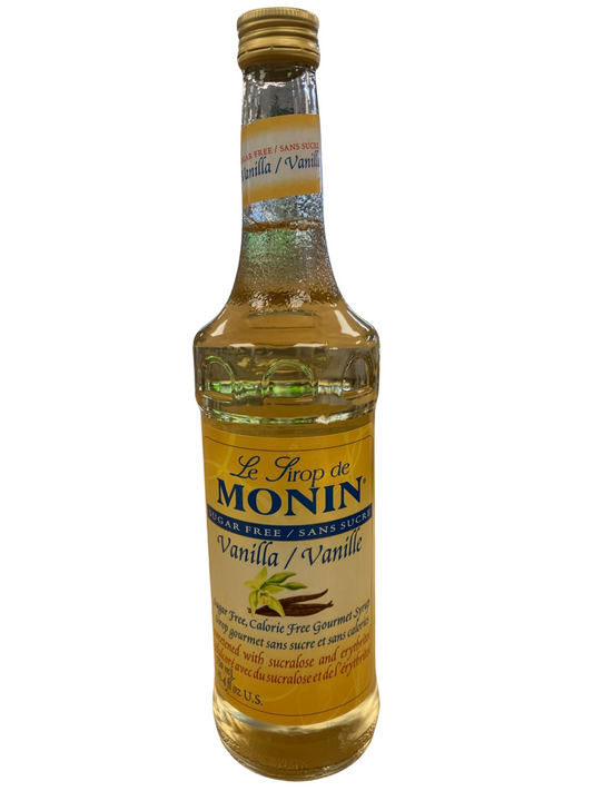 Monin - Vanilla - Sugar Free, 750ml, Glass Bottle