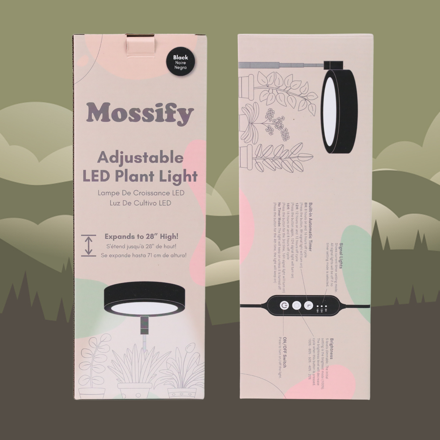 Mossify - Adjustable LED Plant Light