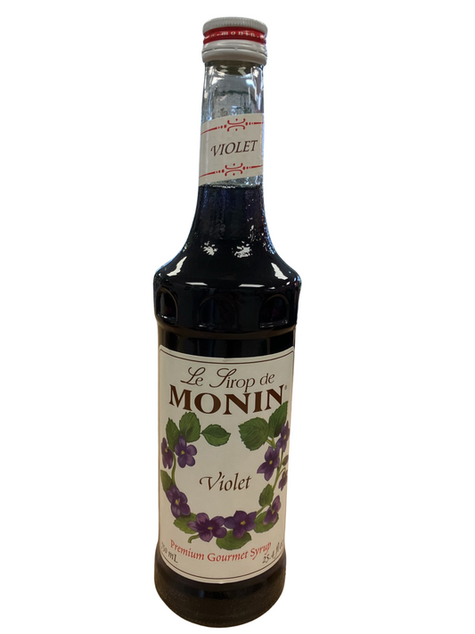 Monin - Violet Syrup, 750ml, Glass Bottle