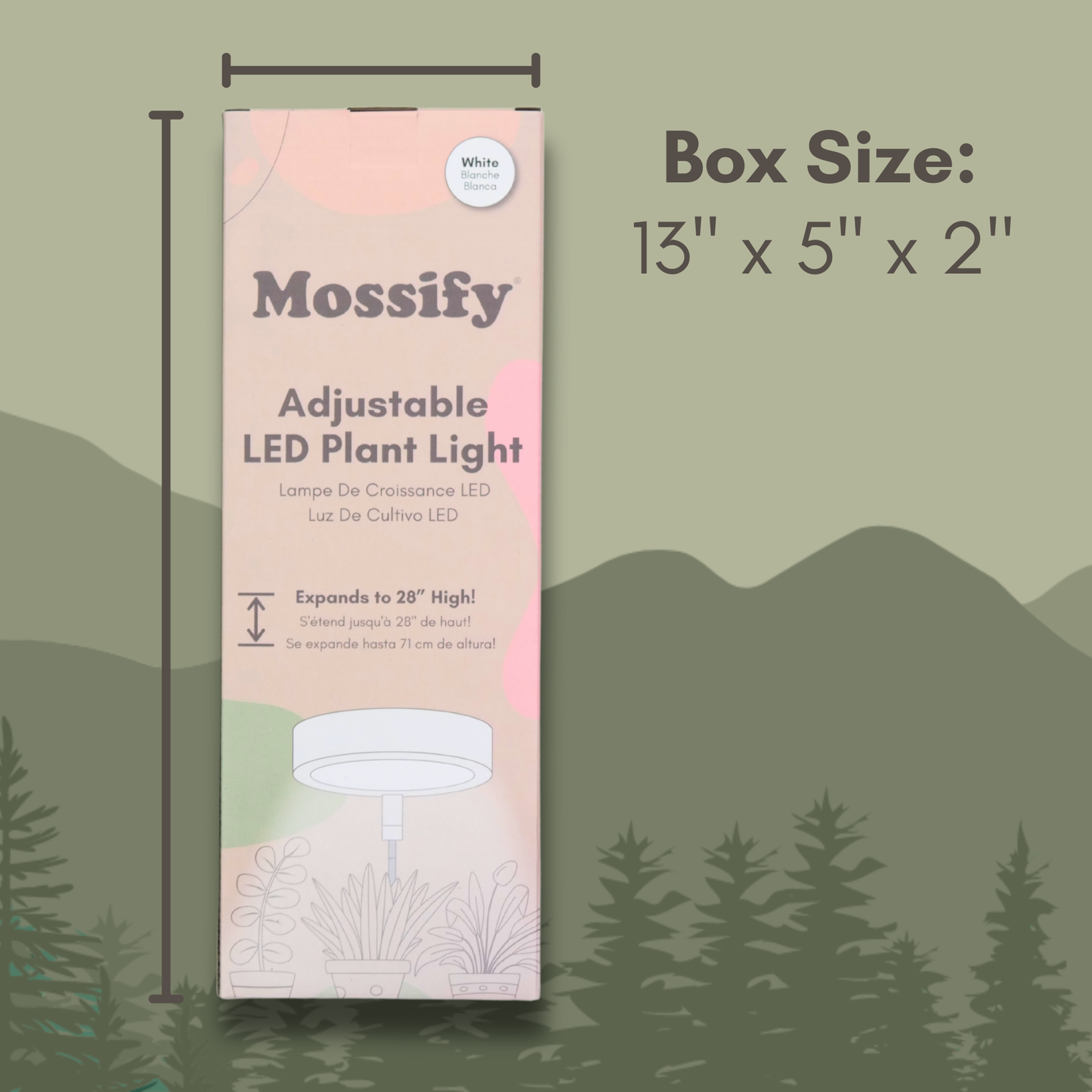 Mossify - Adjustable LED Plant Light