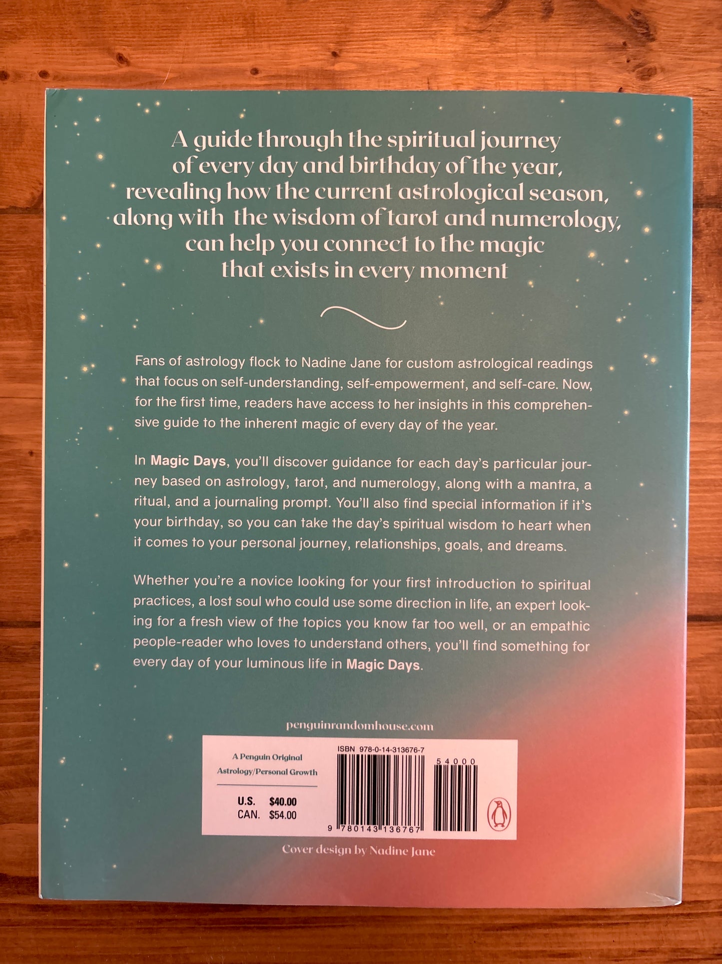 Book - Magic Days by Nadine Jane