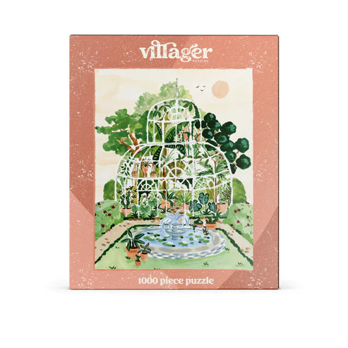 Villager Puzzle - Greenhouse Garden - 1000pc - Canadian Artist