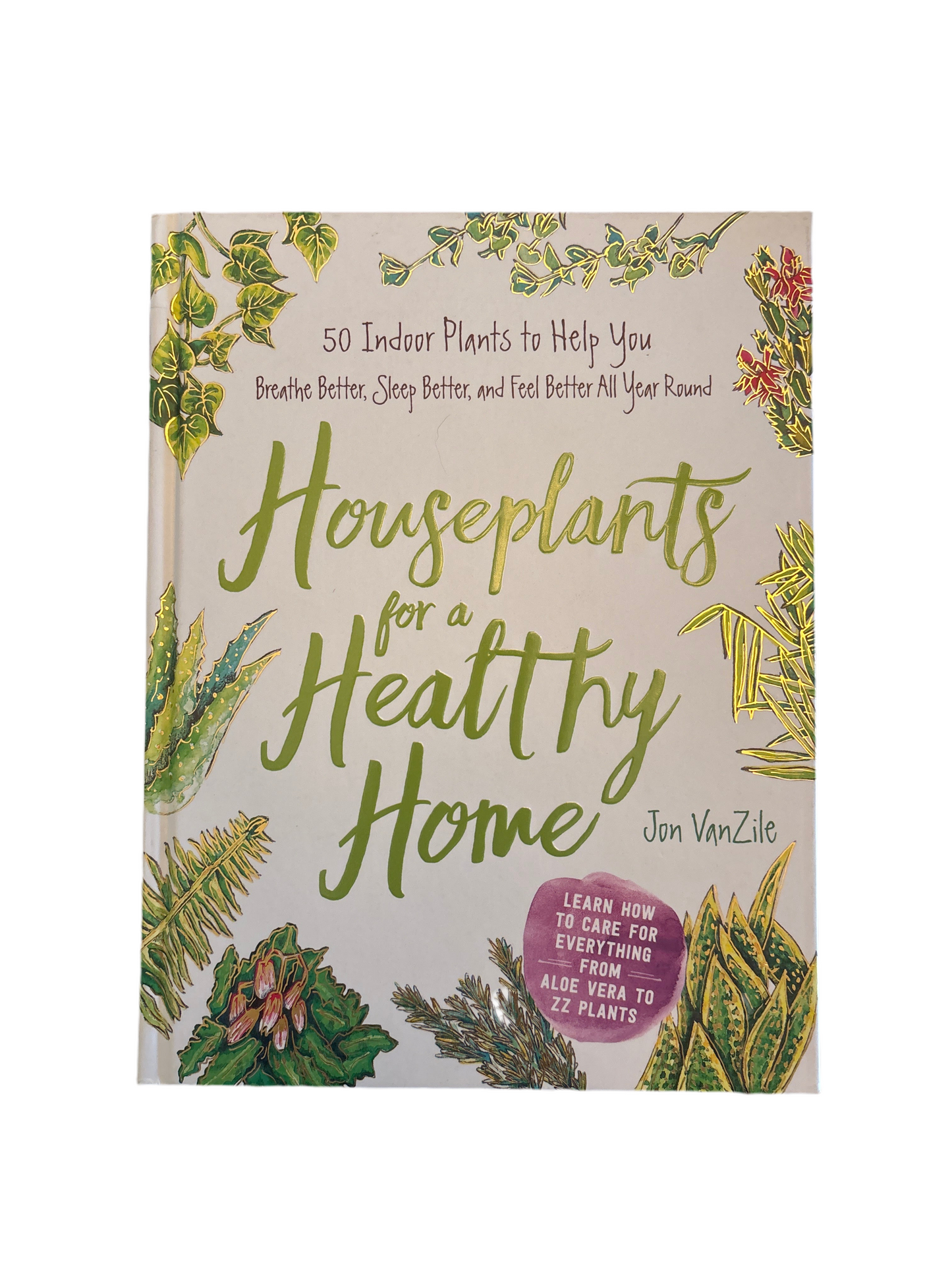 Book - Houseplants for a Healthy Home - Jon VanZile