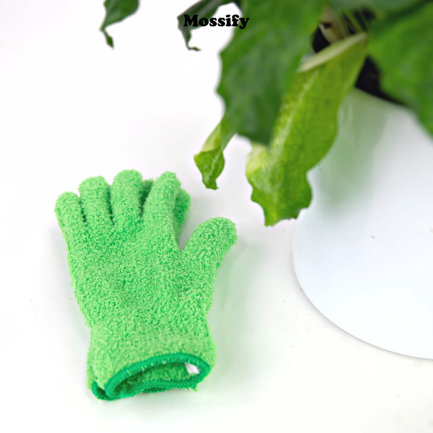 Microfiber Gloves 2 pack - Leaf-Shining Gloves: Pink