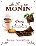 Monin - Dark Chocolate - 750ml - Glass Bottle