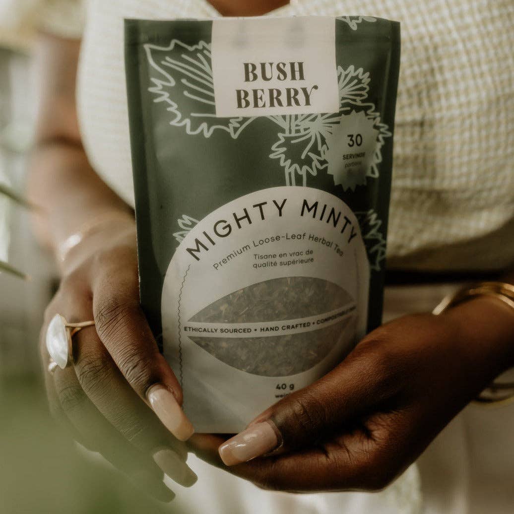 Bush Berry - Mighty Minty - loose leaf tea