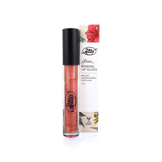 Pure Anada - Glisten Mineral Lip Gloss - Rose Gold