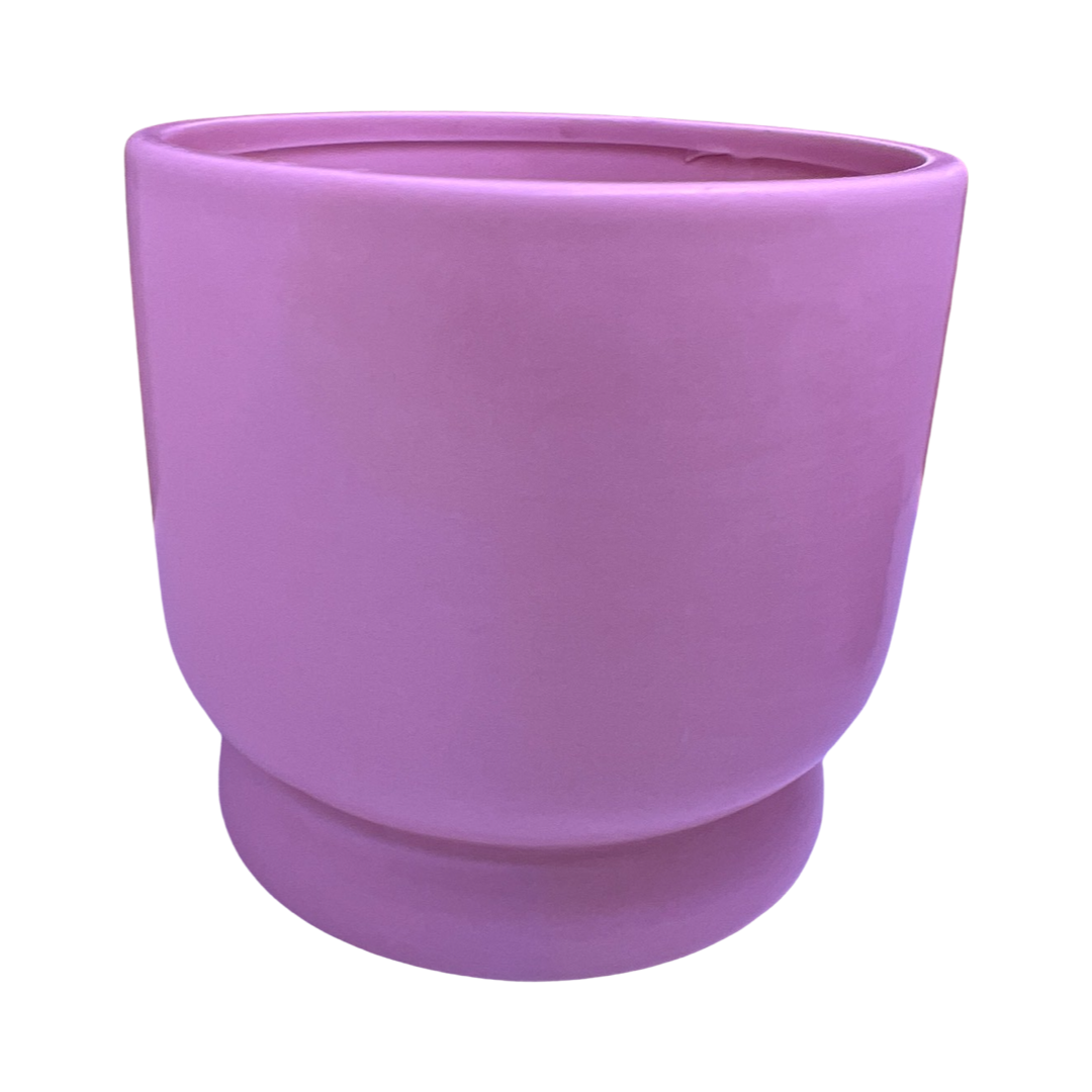 Pedestal Pot Ceramic 4"