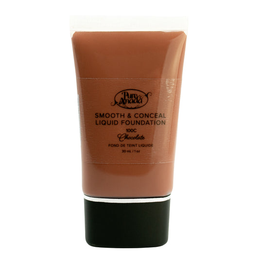 Pure Anada - Smooth & Conceal Liquid Foundation - 100C - Chocolate