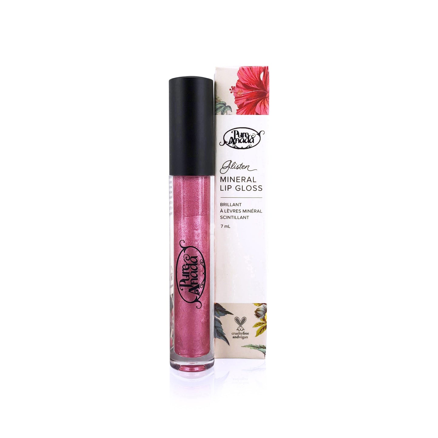 Glisten Mineral Lip Gloss - Pink Quartz