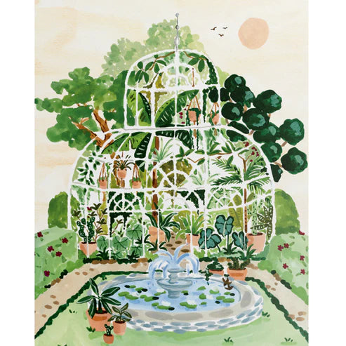 Villager Puzzle - Greenhouse Garden - 1000pc - Canadian Artist