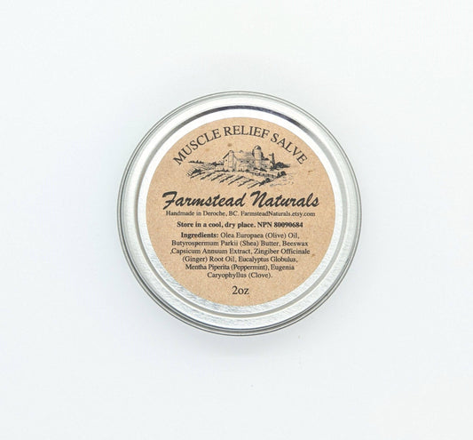 Farmstead Naturals Muscle Relief Salve