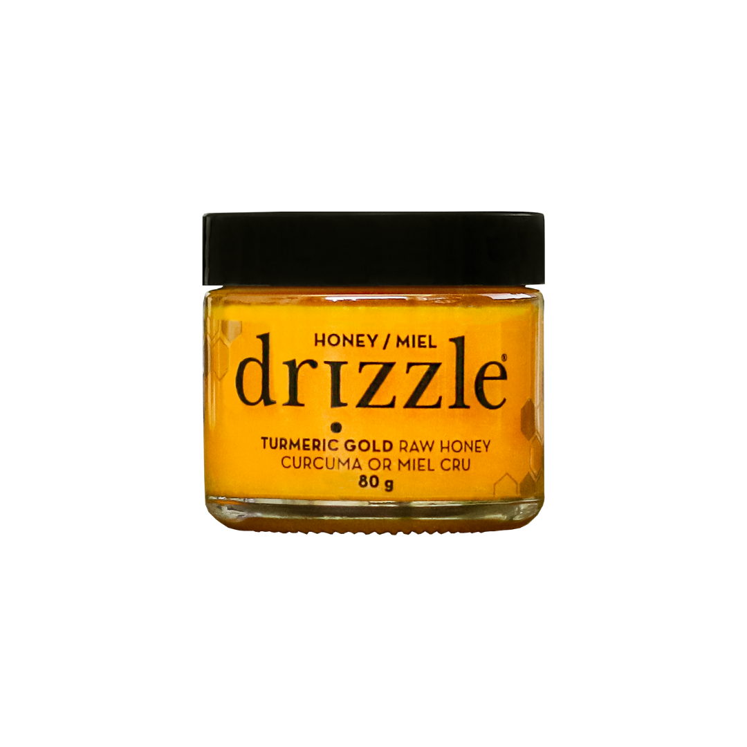 Drizzle - Turmeric Gold Superfood Honey (mini) – 80 g (2.8 oz)
