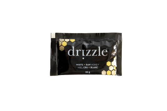 Drizzle - White Raw Honey Single Serve– 20g