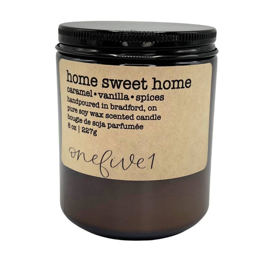Onefive1 - home sweet home- soy wax candle
