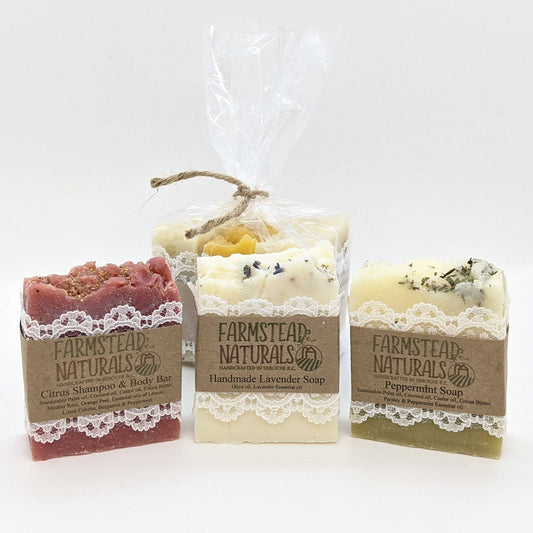 Farmstead Naturals - 3 Soap Gift Pack