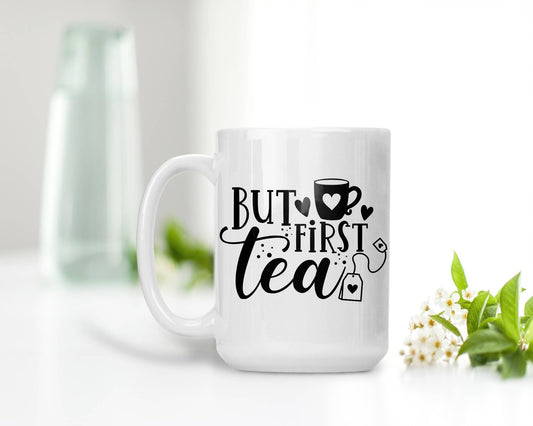 Playful Pineapple - But First Tea - Mug