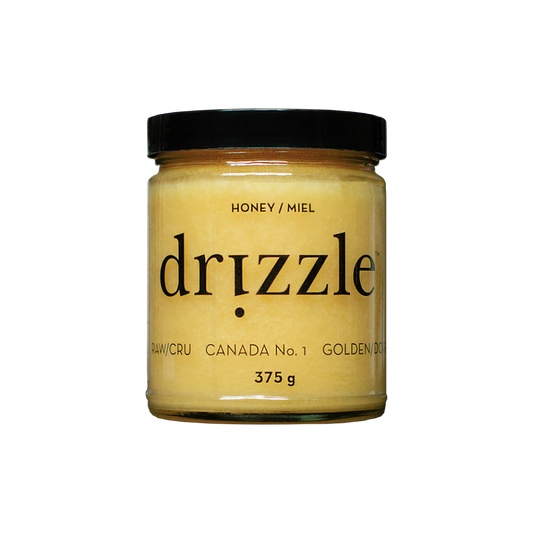 Drizzle - Golden Raw Honey – 375 g (12 oz)