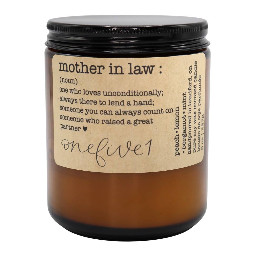 Onefive1 - mother in law definition soy candle