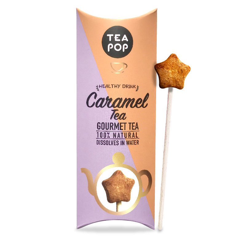 Crispy Caramel Gourmet TEA on-a-stick! single