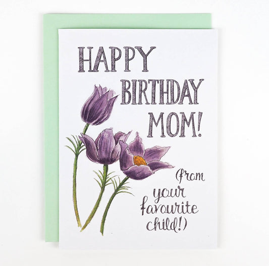 Naughty Florals - Happy Birthday Mom!