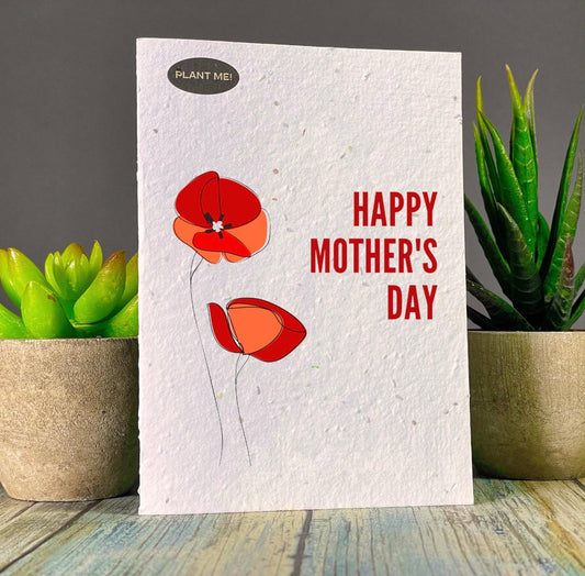 Plantable Greetings - Happy Mother's Day  Plantable Card